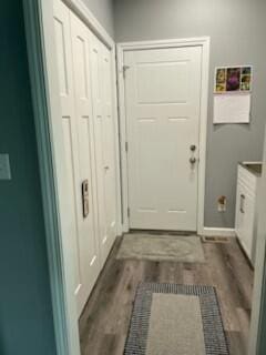 255 N Pine St, Lakeview, OH 43331 - entryway featuring wood finished floors