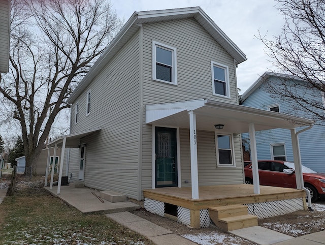 107 N Main St, Casstown OH, 45312, 2 bedrooms, 1 bath house for sale