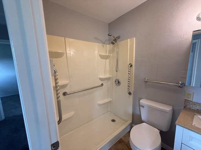 118 S Troy St, Bellefontaine, OH 43311 - bathroom with vanity and a shower