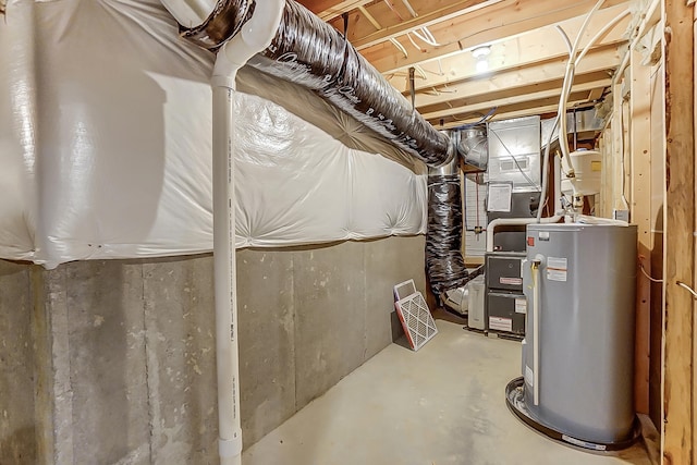 utilities with water heater