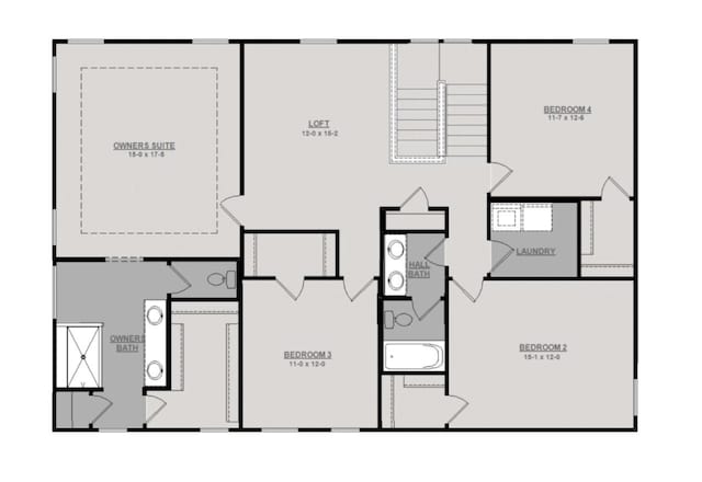 3600 Magnolia Trace Dr, Bellbrook, OH 45305 - view of floor plan / room layout