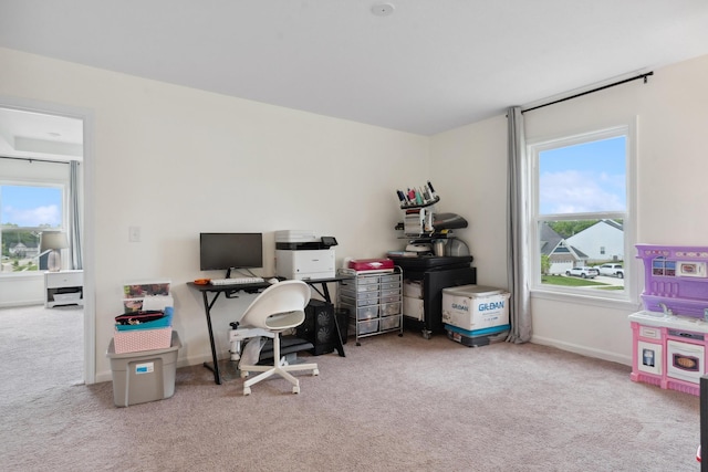 3600 Magnolia Trace Dr, Bellbrook, OH 45305 - carpeted home office with baseboards