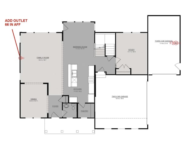3600 Magnolia Trace Dr, Bellbrook, OH 45305 - view of room layout