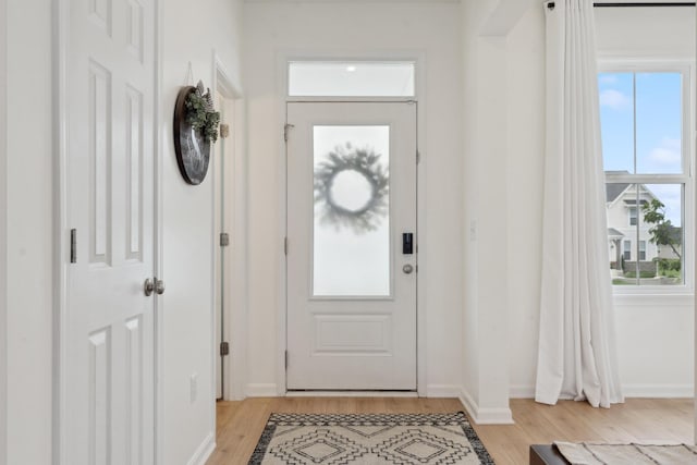 3600 Magnolia Trace Dr, Bellbrook, OH 45305 - foyer entrance featuring light wood-type flooring and baseboards