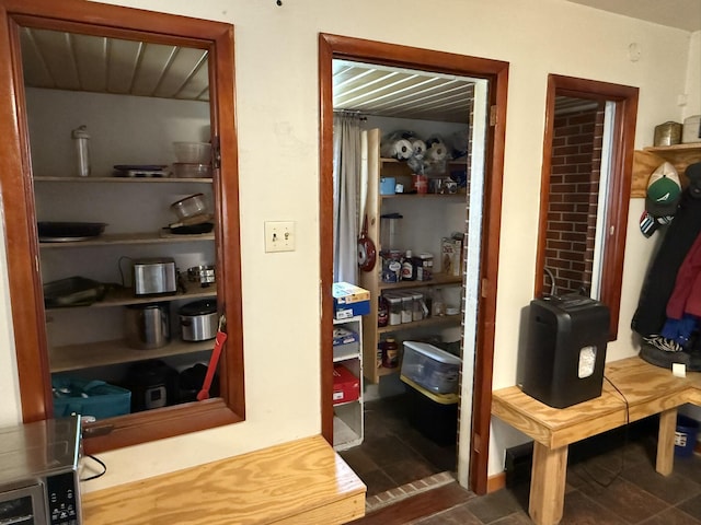 view of pantry