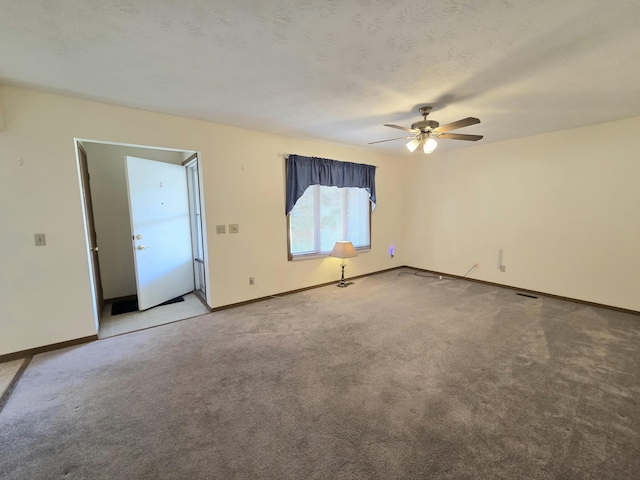 3032 Armsgate Rd Unit 25, Springfield, OH 45503 - empty room featuring a ceiling fan and light carpet