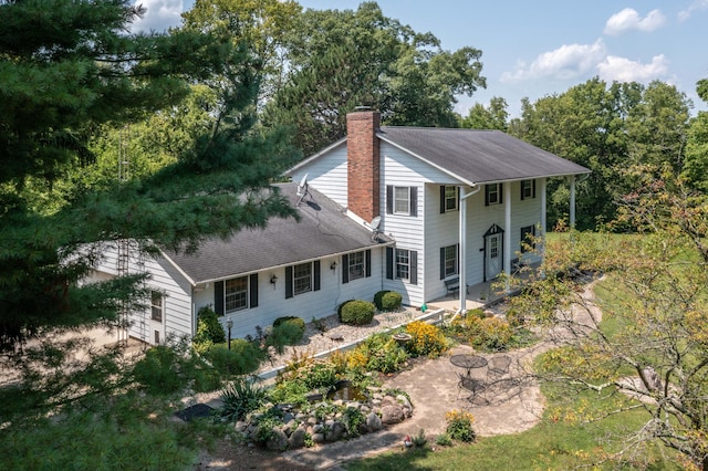 back of house featuring a patio