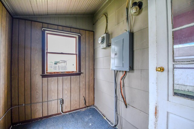 220 Williams St, Troy, OH 45373 - utility room with electric panel