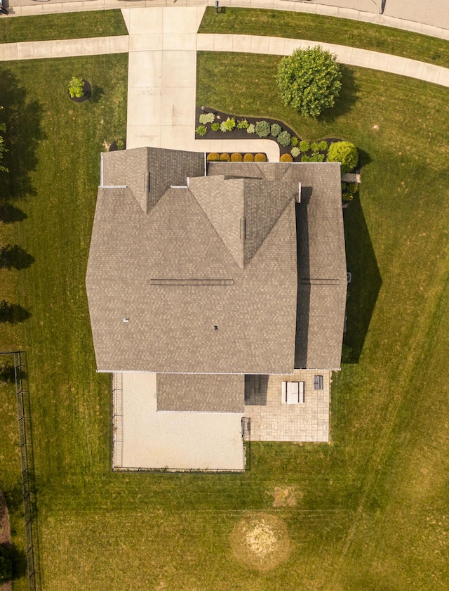 8754 Elysee Cir, Washington Twp, OH 45458 - view from above of property