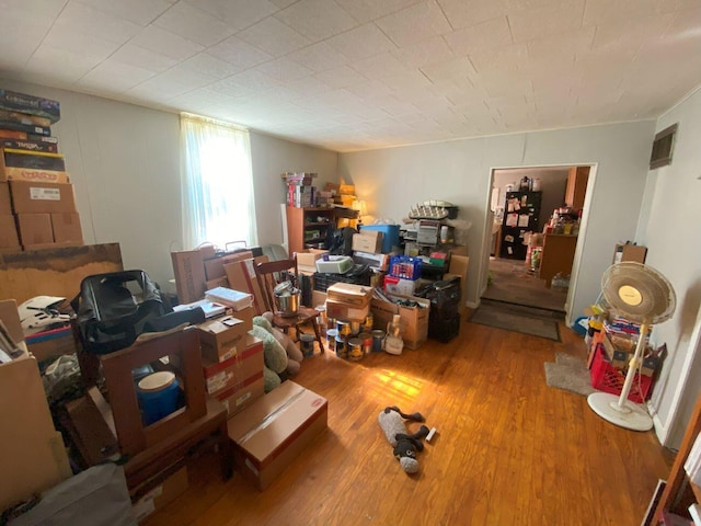 611 W Baird St, West Liberty, OH 43357 - office area featuring wood finished floors
