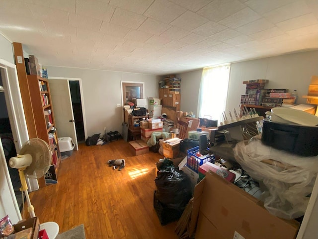 611 W Baird St, West Liberty, OH 43357 - living room with wood finished floors