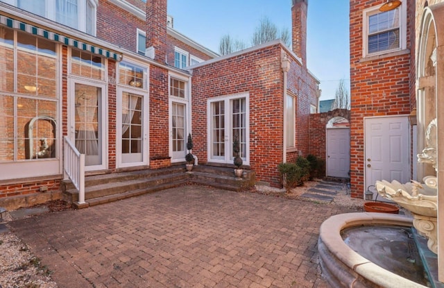 view of patio / terrace with entry steps