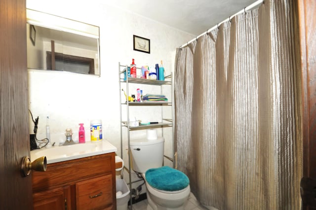 3847 Drew Rd, Arcanum, OH 45304 - bathroom featuring vanity and a shower with curtain