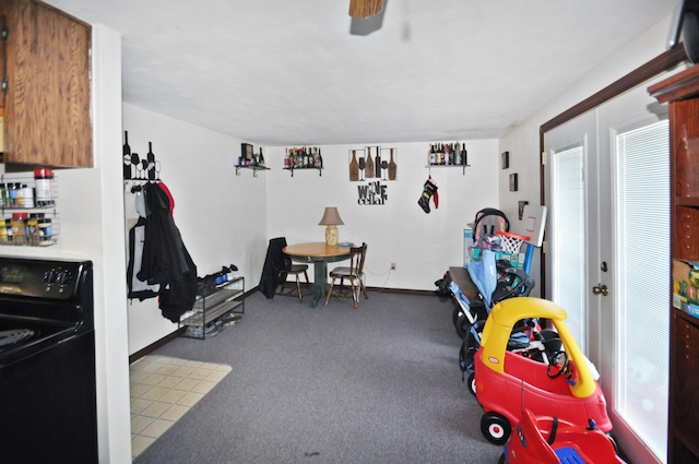 3847 Drew Rd, Arcanum, OH 45304 - game room with carpet floors and baseboards