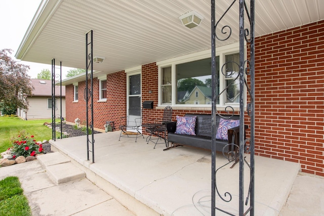 812 Motz St, Saint Marys, OH 45885 - view of covered porch