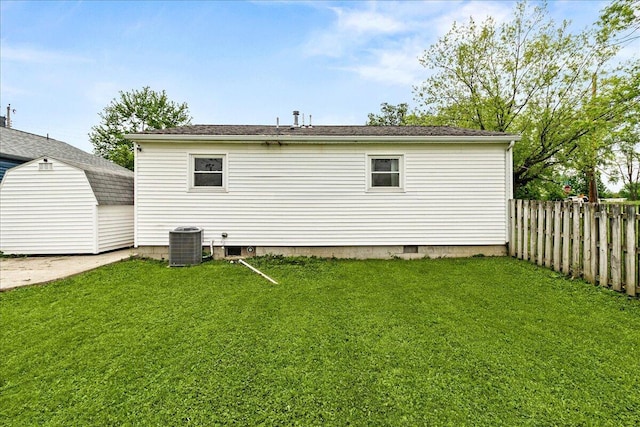 230 Morse St, Russells Point, OH 43348 - rear view of property featuring central air condition unit