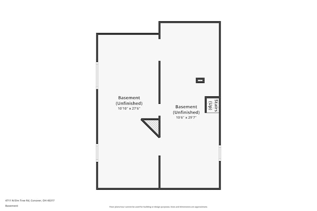 4711 N Elm Tree Rd, Conover, OH 45317 - view of floor plan / room layout