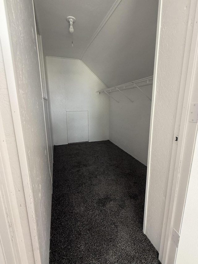 158 E Walnut St, Rockford, OH 45882 - spacious closet featuring vaulted ceiling