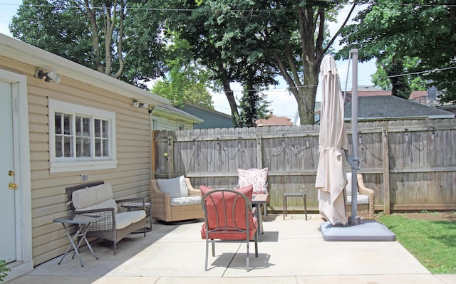 1508 Nicklin Ave, Piqua, OH 45356 - view of patio
