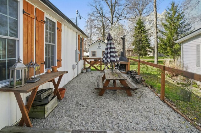 9436 Cottonwood Dr, Huntsville, OH 43324 - view of yard