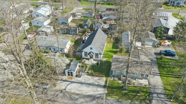 9436 Cottonwood Dr, Huntsville, OH 43324 - birds eye view of property with a residential view
