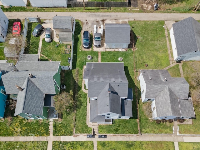 birds eye view of property featuring a residential view