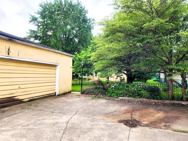 120 N Perry St, Saint Marys, OH 45885 - garage featuring driveway