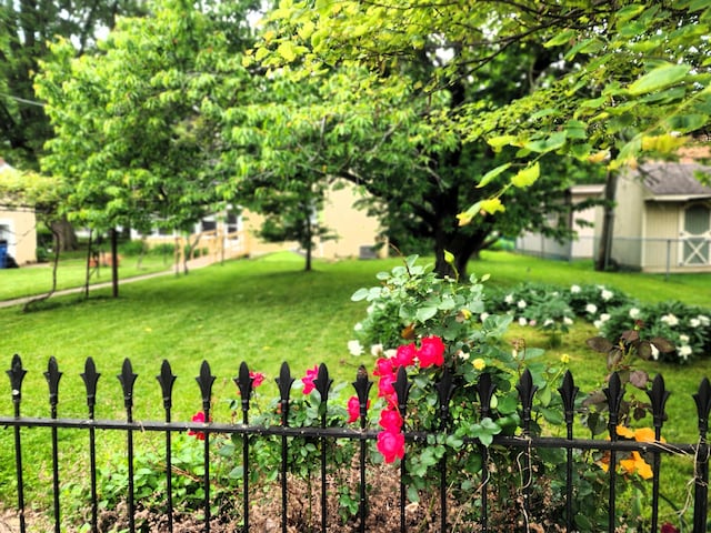 120 N Perry St, Saint Marys, OH 45885 - view of green lawn