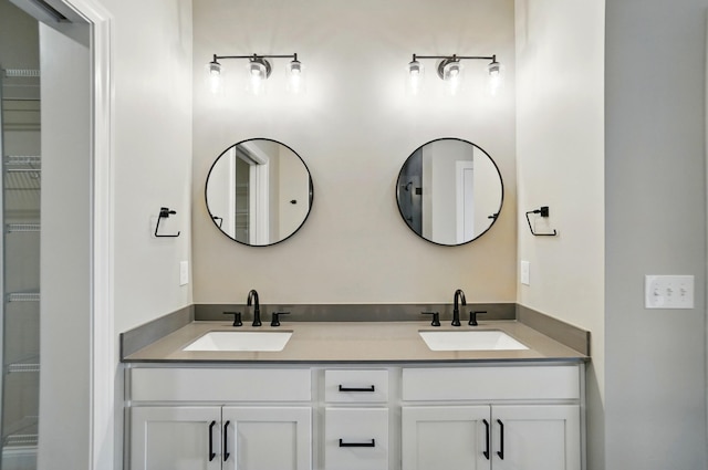 1505 Kingsgate Rd, Springfield, OH 45503 - bathroom featuring double vanity