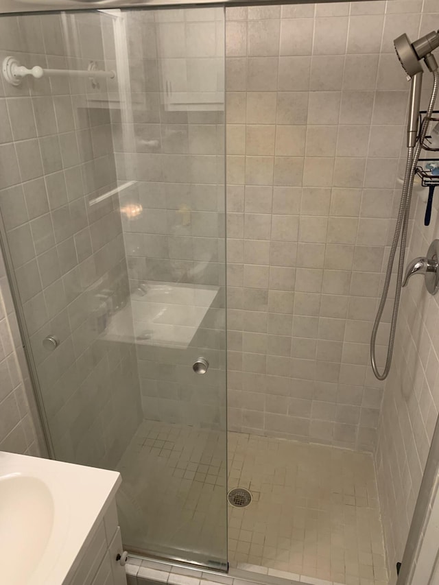 9638 State Route 368 Unit C6, Huntsville, OH 43324 - bathroom featuring a shower stall and vanity