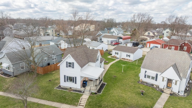 522 E High St, Saint Marys, OH 45885 - drone / aerial view featuring a residential view