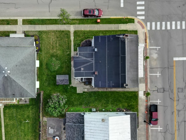 drone / aerial view