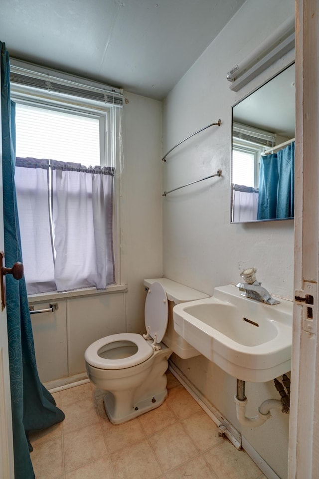 bathroom with toilet