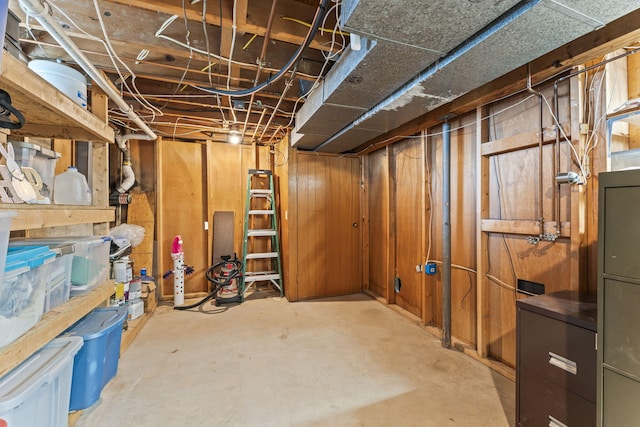5899 N Springcreek Stringtown Rd, Piqua, OH 45356 - view of unfinished below grade area