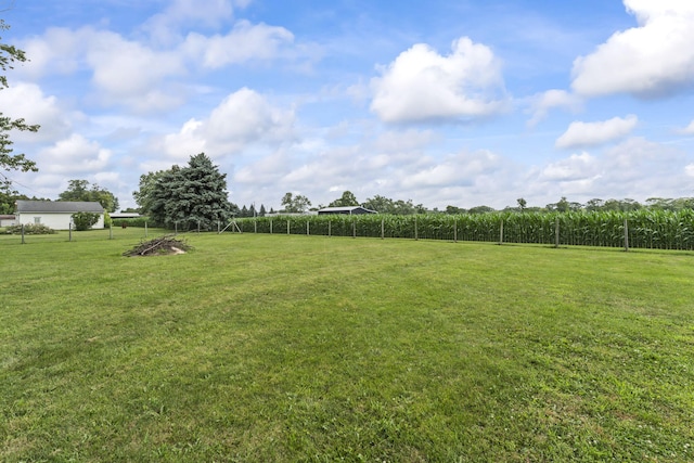 5899 N Springcreek Stringtown Rd, Piqua, OH 45356 - view of green lawn