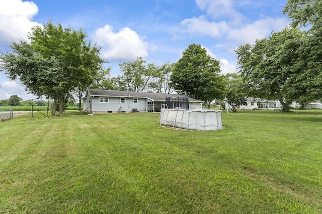 5899 N Springcreek Stringtown Rd, Piqua, OH 45356 - view of yard featuring an outdoor pool