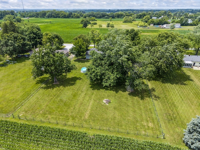 5899 N Springcreek Stringtown Rd, Piqua, OH 45356 - aerial view of sparsely populated area with large plots for crops