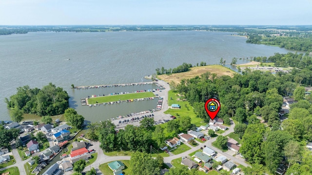 13730 Seminole Path, Lakeview, OH 43331 - aerial view of property's location with a large body of water