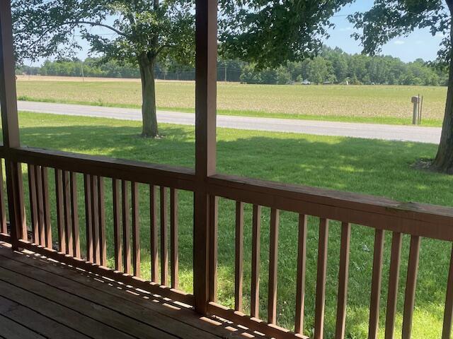 9770 Agerter Rd, Spencerville, OH 45887 - deck featuring a yard