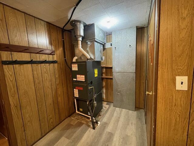 9770 Agerter Rd, Spencerville, OH 45887 - utility room with heating unit