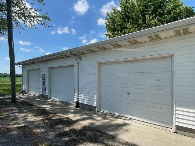 9770 Agerter Rd, Spencerville, OH 45887 - view of garage