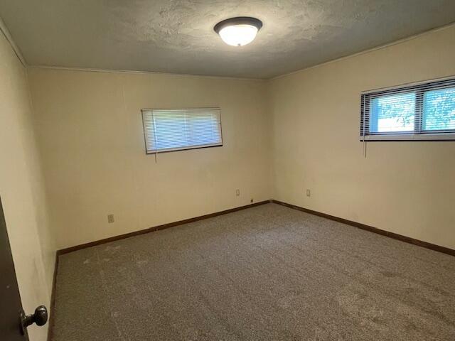 9770 Agerter Rd, Spencerville, OH 45887 - carpeted spare room featuring a textured ceiling