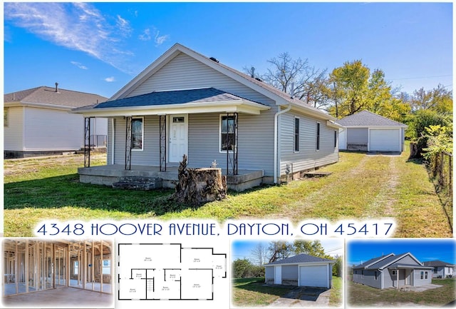 4348 Hoover Ave, Dayton OH, 45417, 2 bedrooms, 1.5 baths house for sale