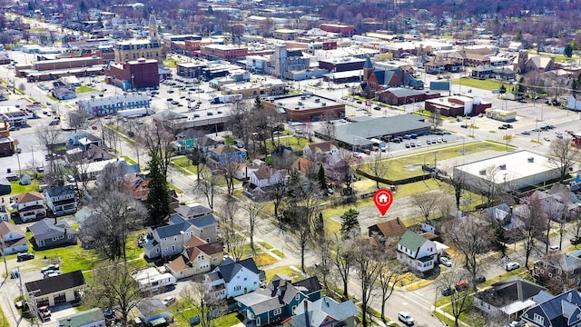 drone / aerial view