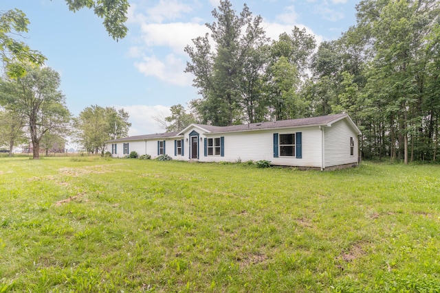 13253 State Route 720, Lakeview, OH 43331 - view of front of house with a front lawn
