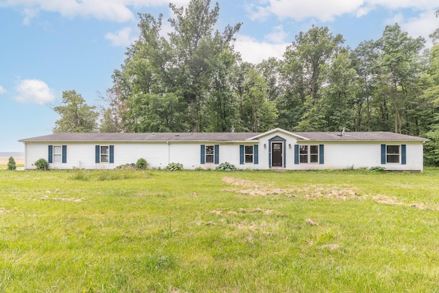 13253 State Route 720, Lakeview, OH 43331 - view of front of house featuring a front lawn