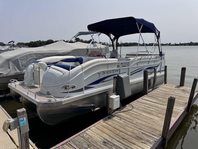 10209 County Road 286 Unit C-16, Huntsville, OH 43324 - dock featuring a water view