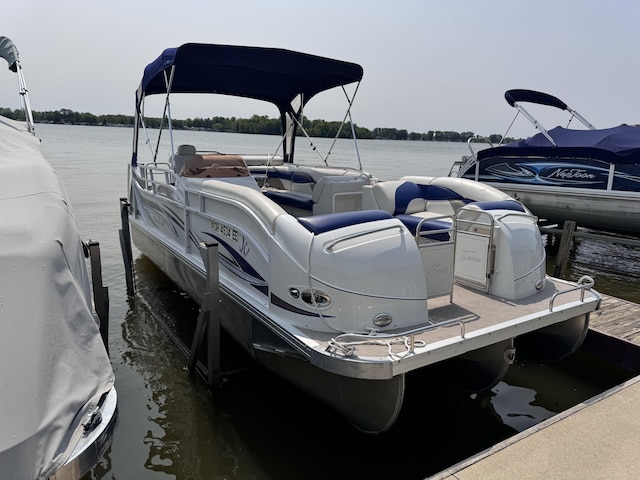 10209 County Road 286 Unit C-16, Huntsville, OH 43324 - dock with a water view