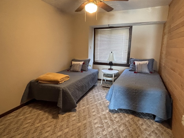 10209 County Road 286 Unit C-16, Huntsville, OH 43324 - bedroom with ceiling fan