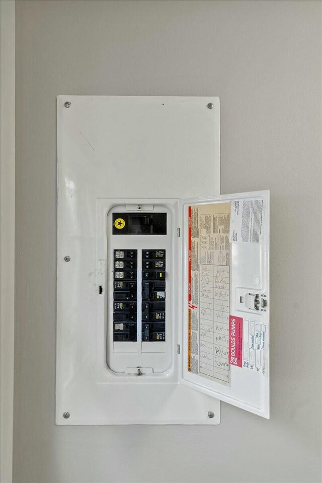 utilities with electric panel